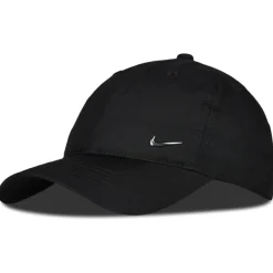 Nike Nan Dri-FIT Club Metal Swoosh Pet Kleuters Zwart Zilver