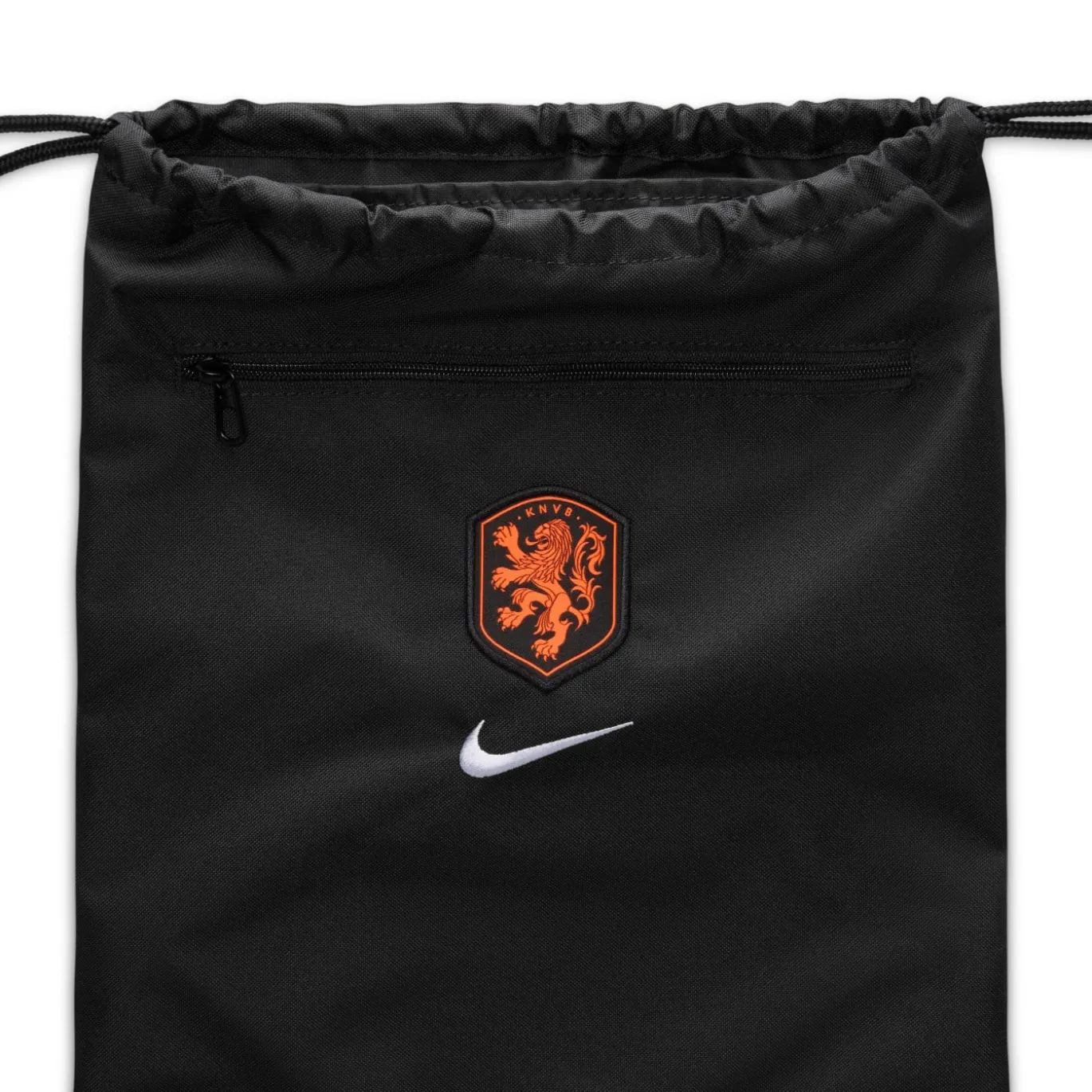 Nike Nederland Academy Gymtas Zwart Oranje Wit