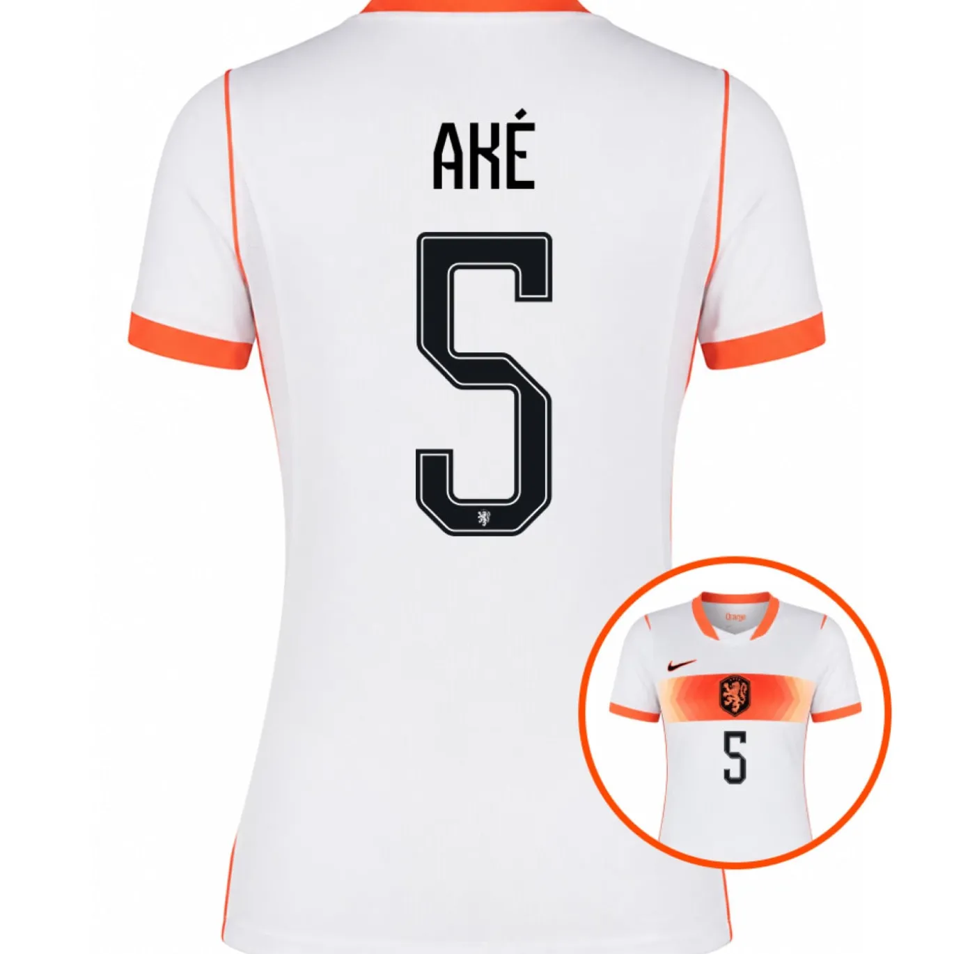 Nike Nederland Aké 5 Uitshirt 2026-2028 Dames
