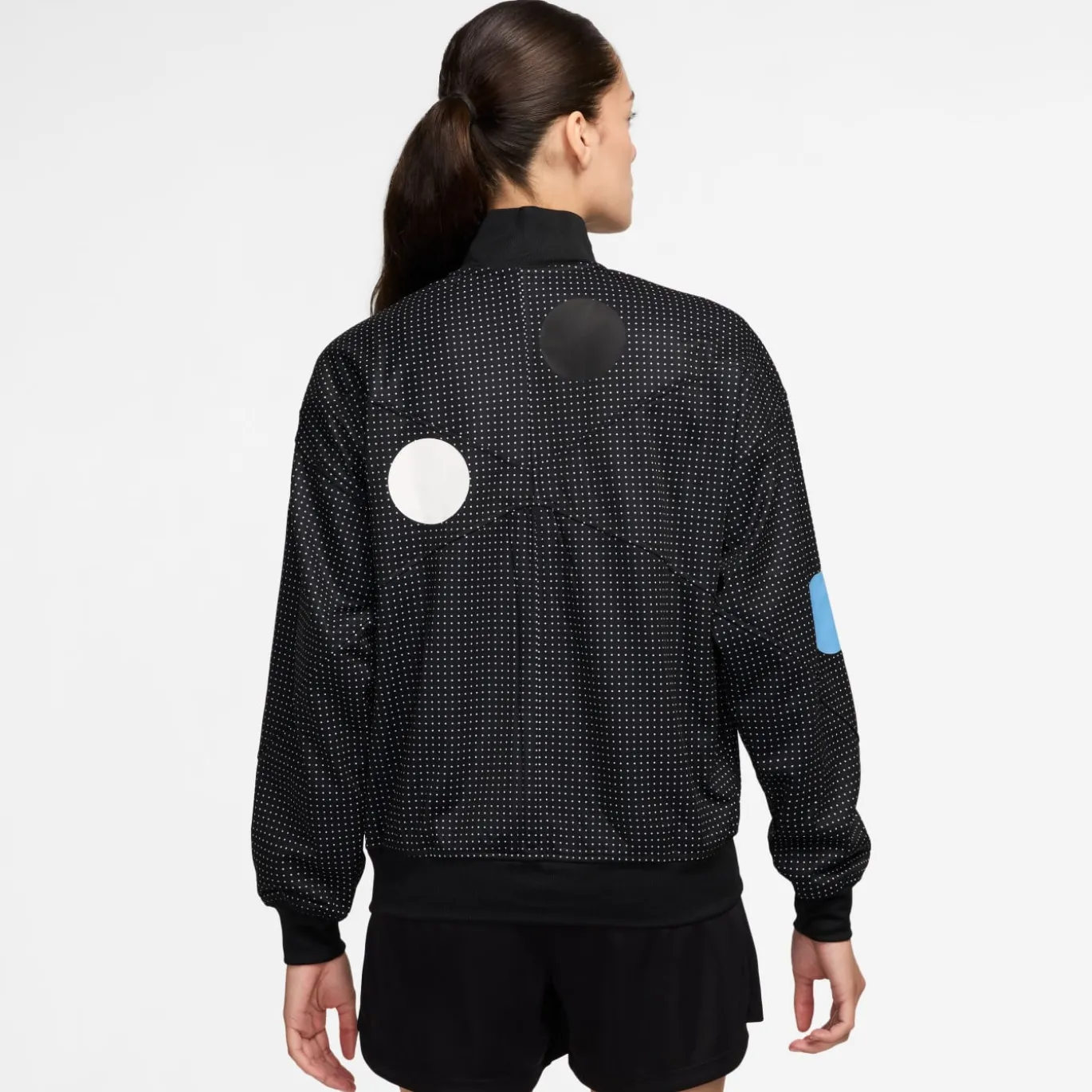 Nike Nederland Anthem Trainingsjack OranjeLeeuwinnen 2025-2027 Dames Zwart Wit
