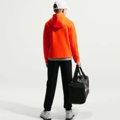 Nike Nederland Club Fleece Joggingbroek 2026-2028 Kids Zwart Oranje