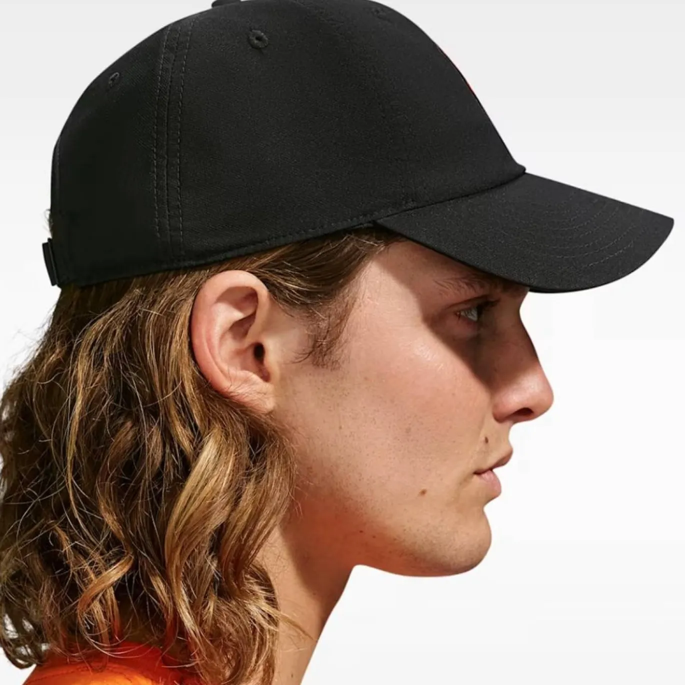 Nike Nederland Club Pet Zwart Oranje
