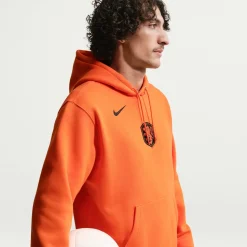 Nike Nederland Club Sportswear Trainingspak Hooded 2026-2028 Oranje Zwart