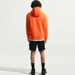 Nike Nederland Club Sportswear Hoodie 2026-2028 Oranje Zwart
