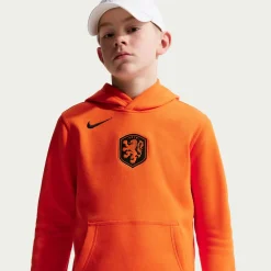 Nike Nederland Club Sportswear Hoodie 2026-2028 Kids Oranje Zwart