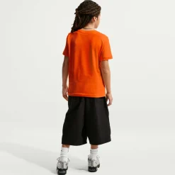 Nike Nederland Crest T-Shirt 2026-2028 Kids Oranje Zwart