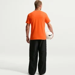 Nike Nederland Crest T-Shirt 2026-2028 Oranje Zwart