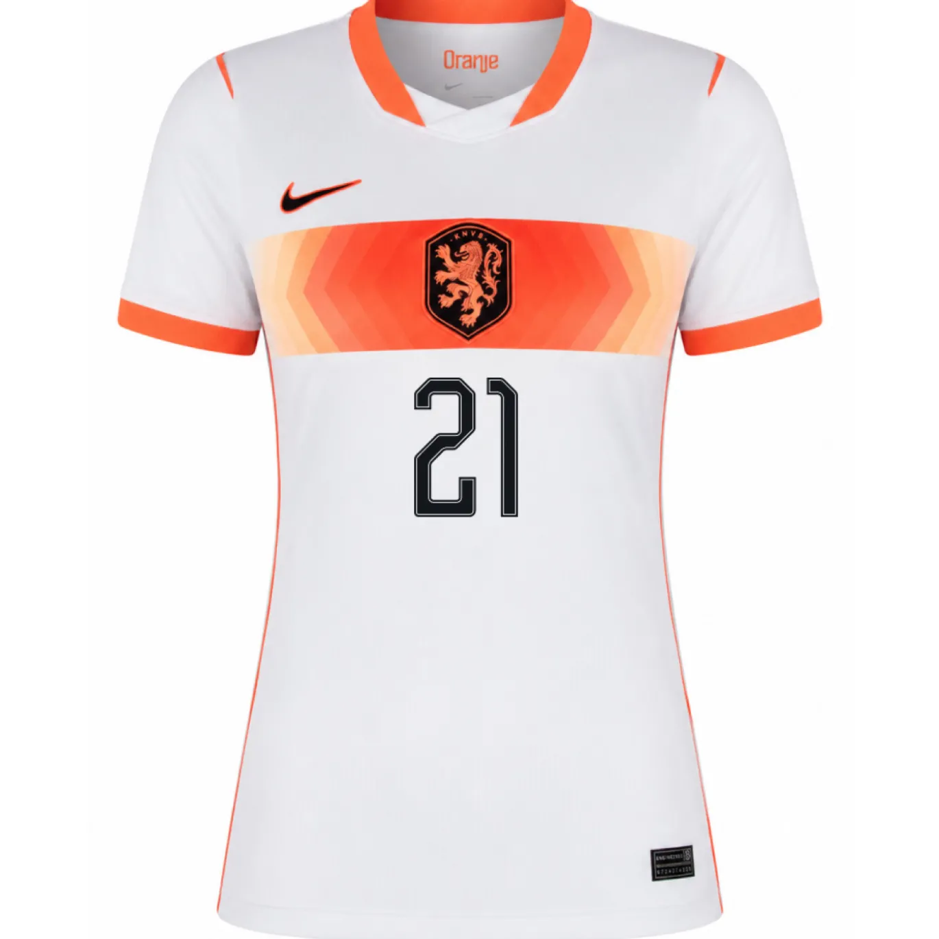Nike Nederland De Jong 21 Uitshirt 2026-2028 Dames