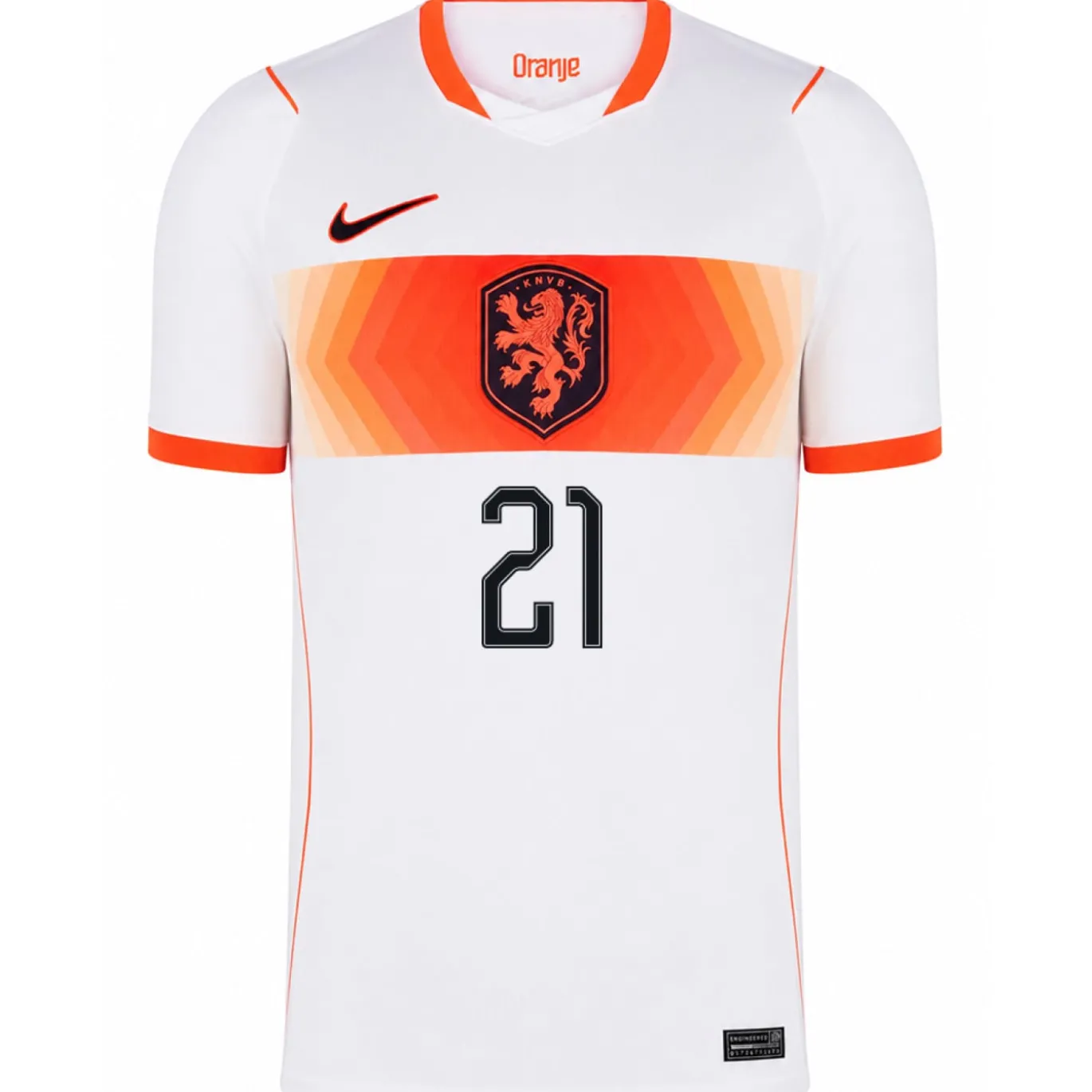 Nike Nederland De Jong 21 Uitshirt 2026-2028