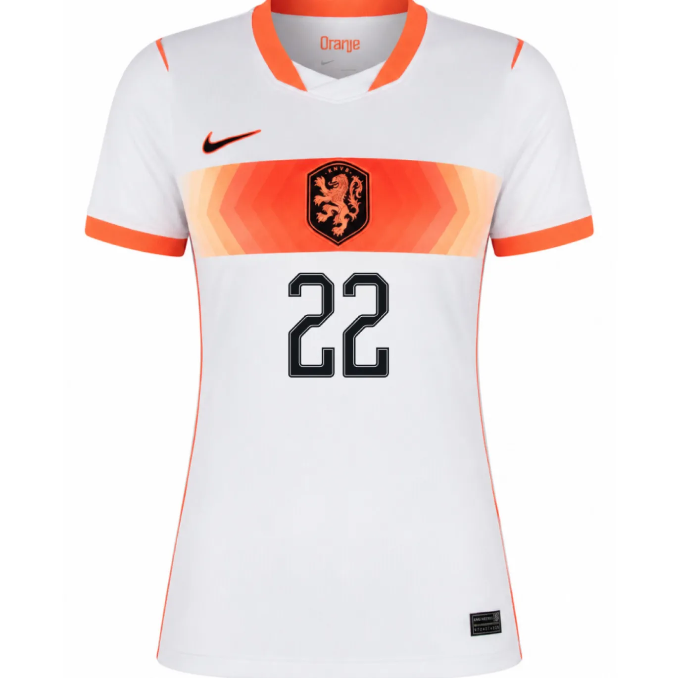 Nike Nederland Dumfries 22 Uitshirt 2026-2028 Dames
