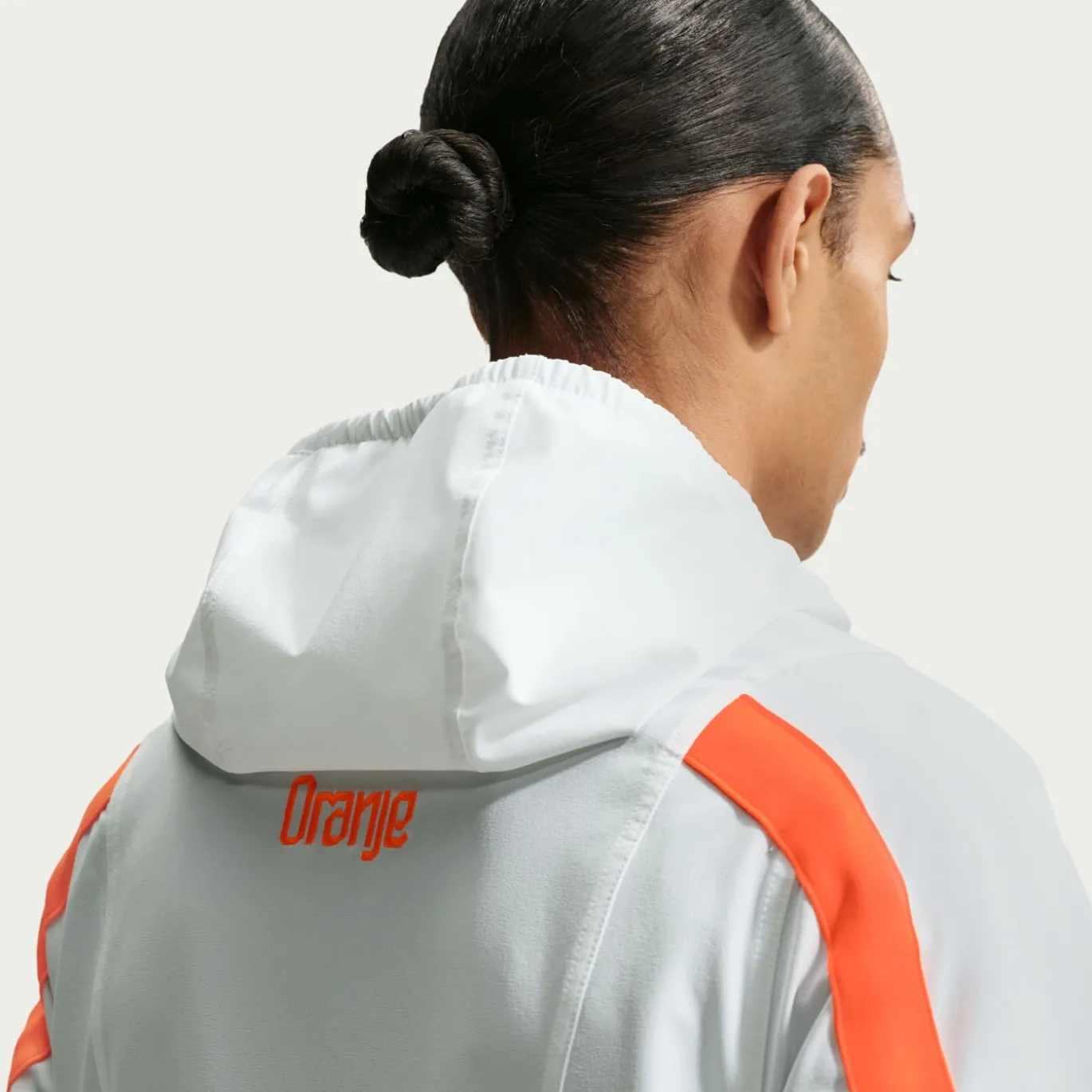 Nike Nederland Energy Trainingsjack 2026-2028 Wit Oranje Zwart