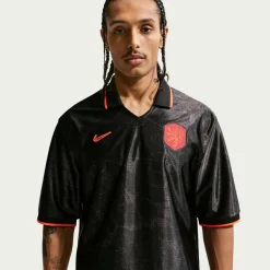 Nike Nederland Energy Trainingsshirt 2026-2028 Zwart Oranje