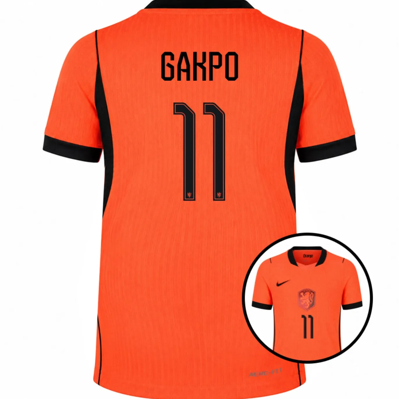 Nike Nederland Gakpo 11 Thuisshirt Authentic 2026-2028 Kids