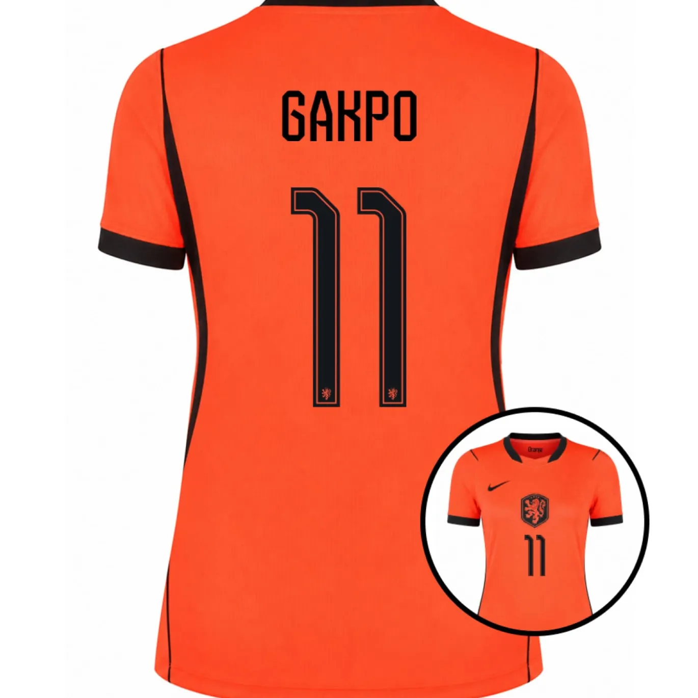 Nike Nederland Gakpo 11 Thuisshirt 2026-2028 Dames