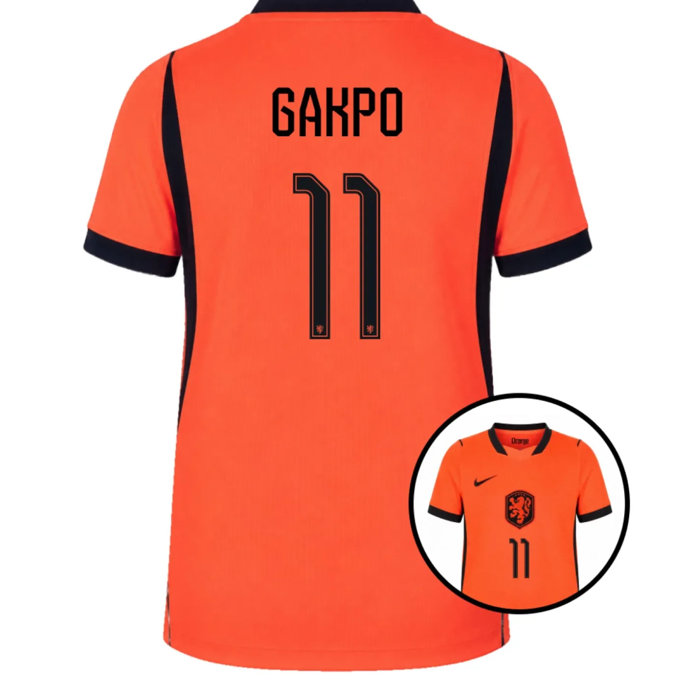 Nike Nederland Gakpo 11 Thuisshirt 2026-2028 Kids