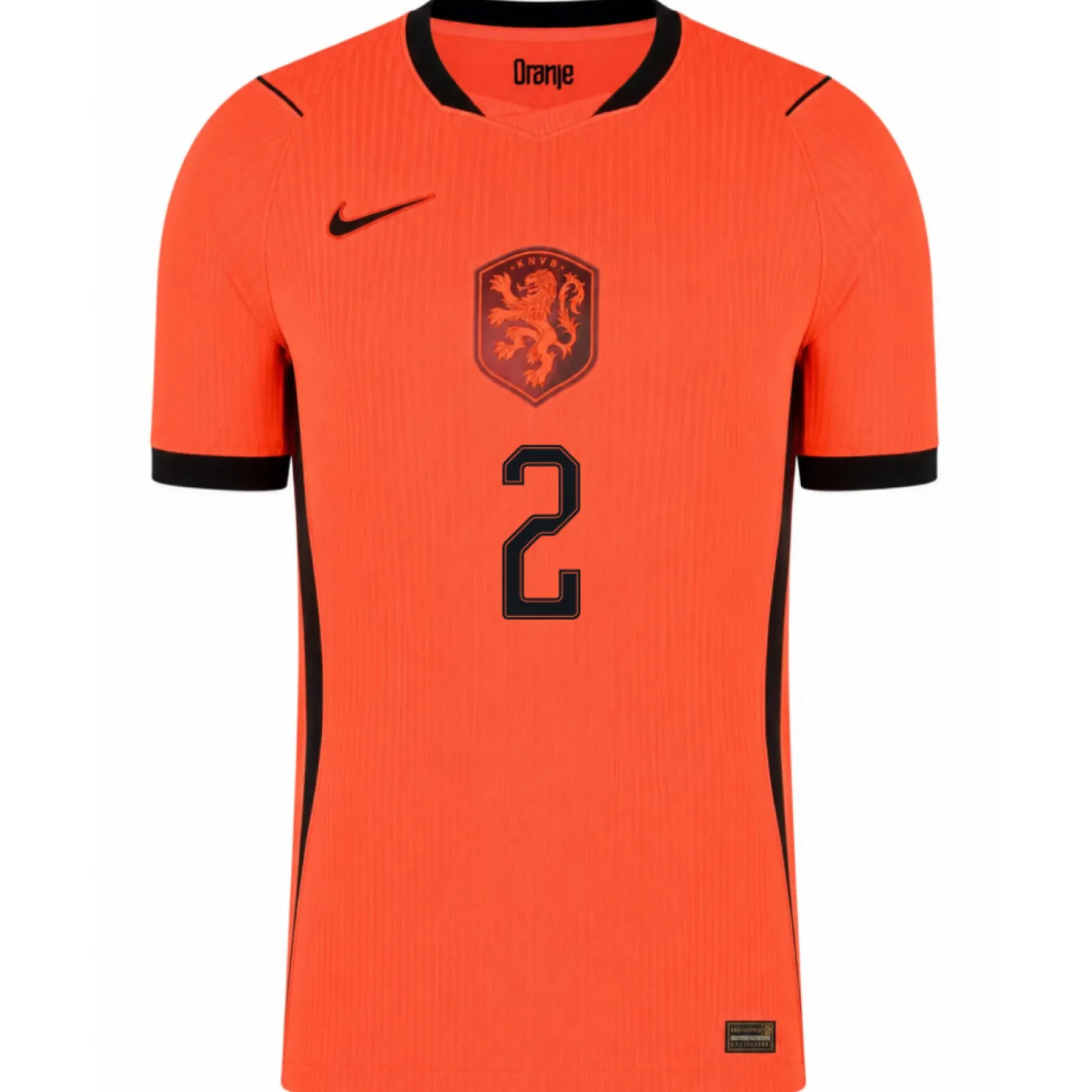 Nike Nederland Geertruida 2 Thuisshirt Authentic 2026-2028