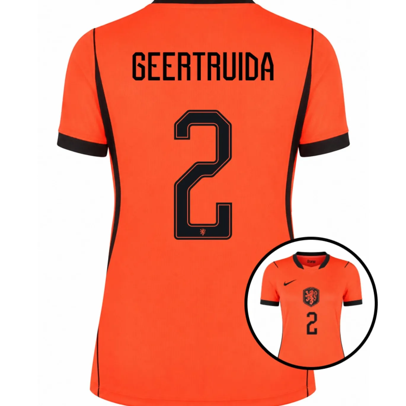 Nike Nederland Geertruida 2 Thuisshirt 2026-2028 Dames