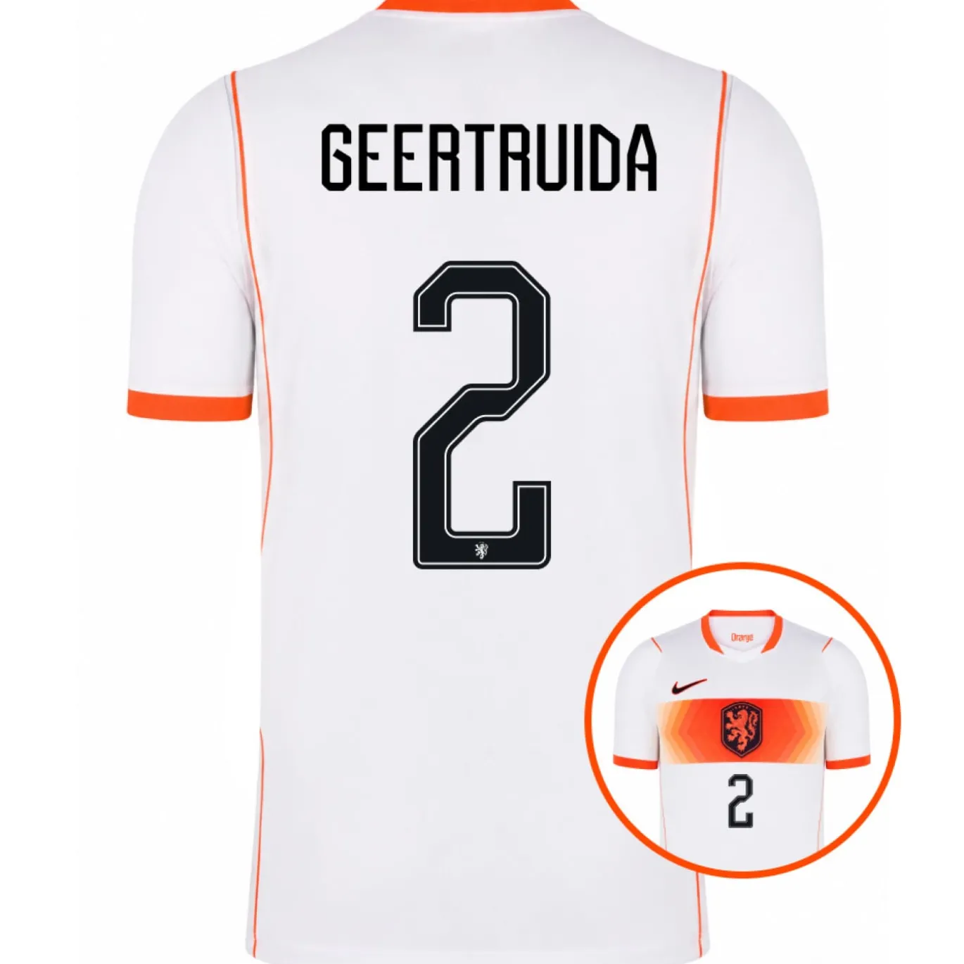 Nike Nederland Geertruida 2 Uitshirt 2026-2028