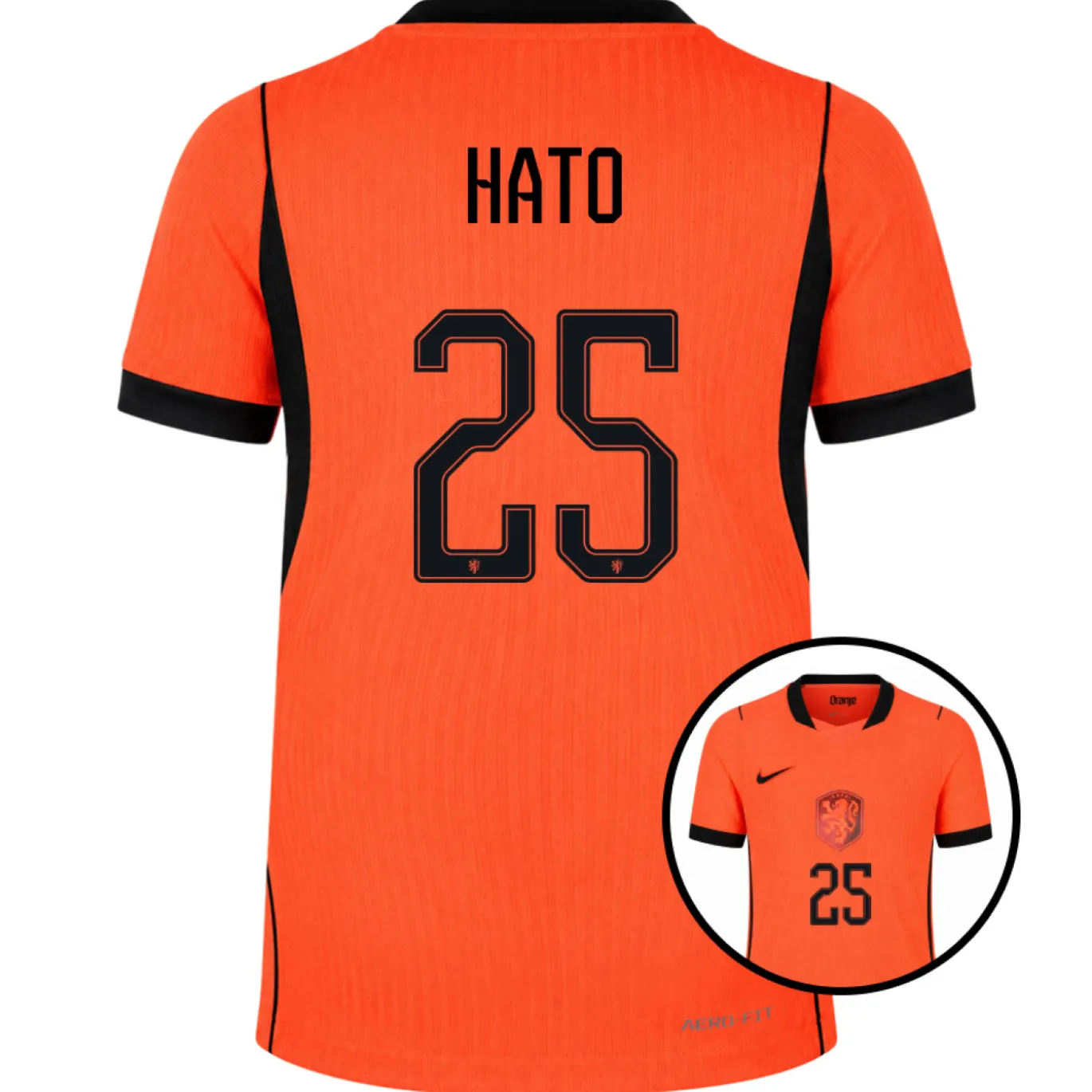 Nike Nederland Hato 25 Thuisshirt Authentic 2026-2028 Kids