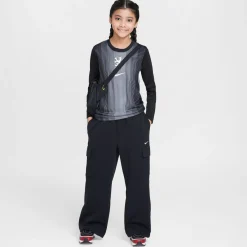Nike Nederland Keepersshirt Lange Mouwen OranjeLeeuwinnen 2025-2027 Kids Zwart