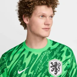 Nike Nederland Keepersshirt Lange Mouwen 2024-2026 Groen