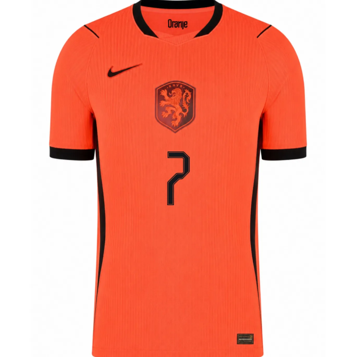 Nike Nederland Kluivert 7 Thuisshirt Authentic 2026-2028