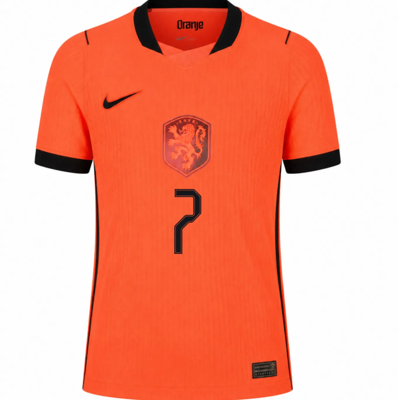 Nike Nederland Kluivert 7 Thuisshirt Authentic 2026-2028 Kids