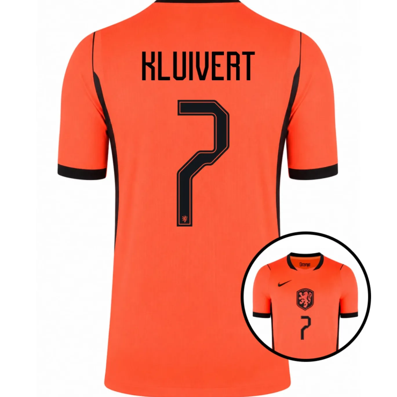 Nike Nederland Kluivert 7 Thuisshirt 2026-2028