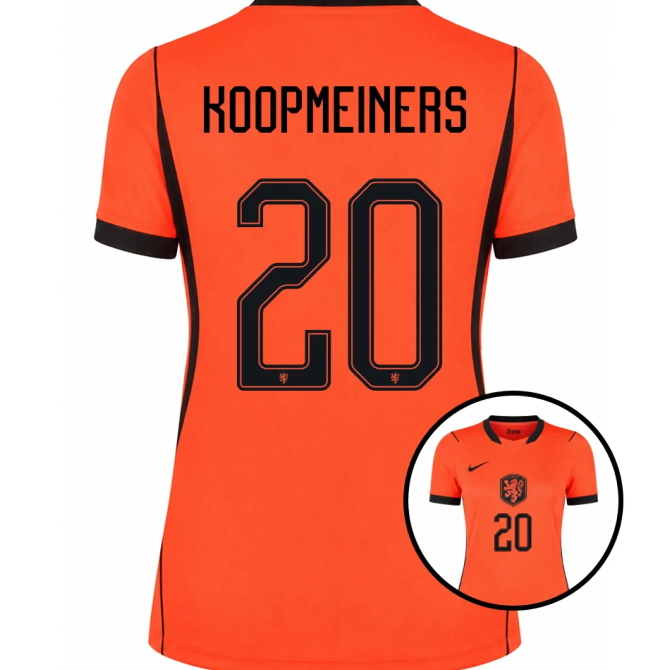 Nike Nederland Koopmeiners 20 Thuisshirt 2026-2028 Dames