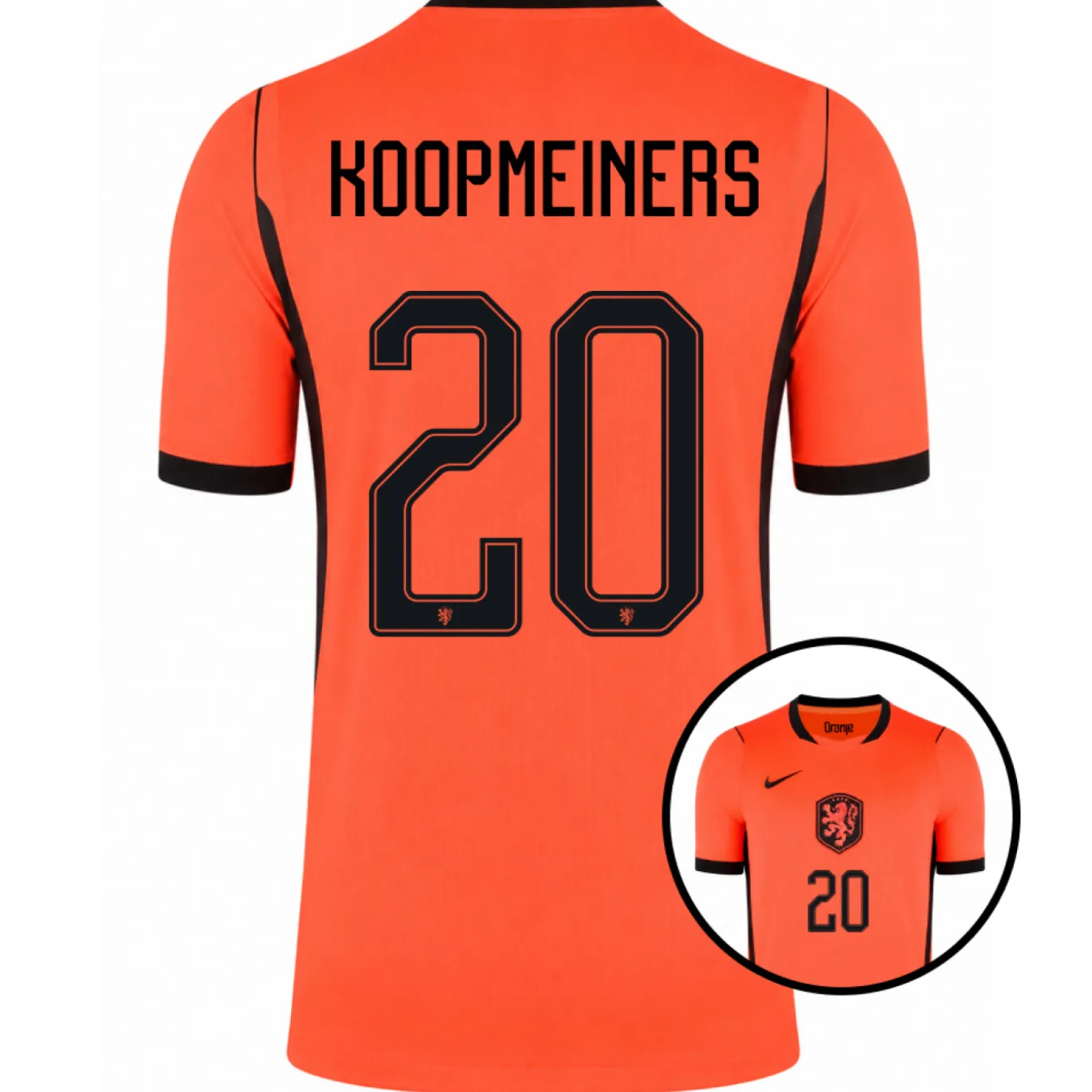 Nike Nederland Koopmeiners 20 Thuisshirt 2026-2028