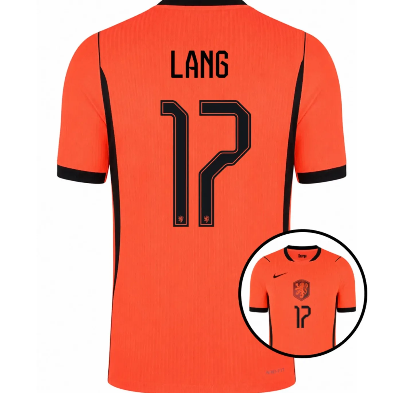 Nike Nederland Lang 17 Thuisshirt Authentic 2026-2028