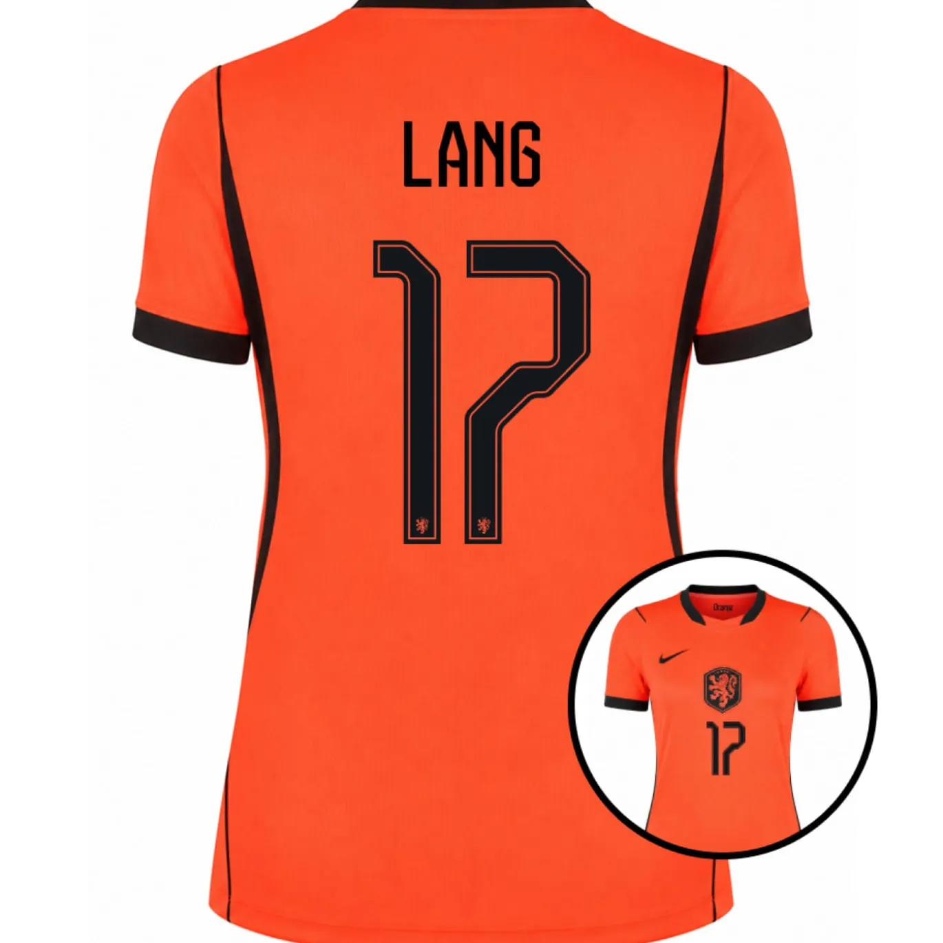 Nike Nederland Lang 17 Thuisshirt 2026-2028 Dames