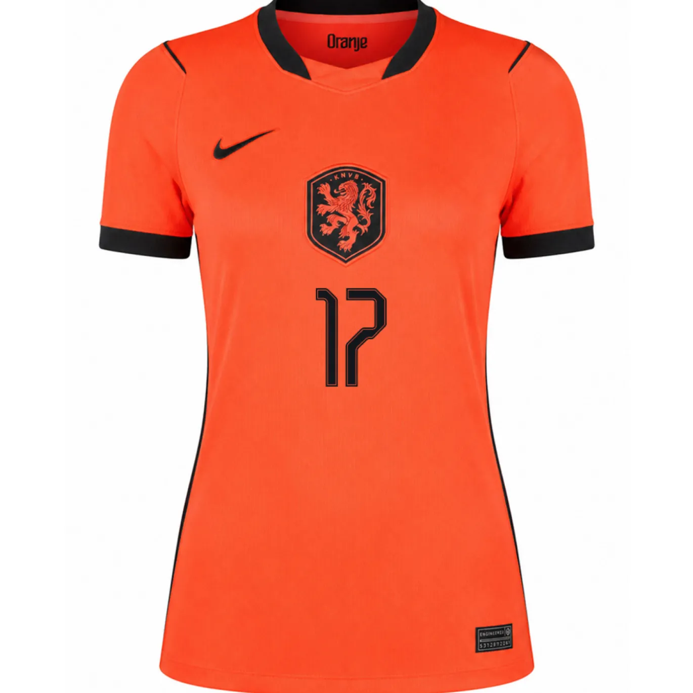 Nike Nederland Lang 17 Thuisshirt 2026-2028 Dames