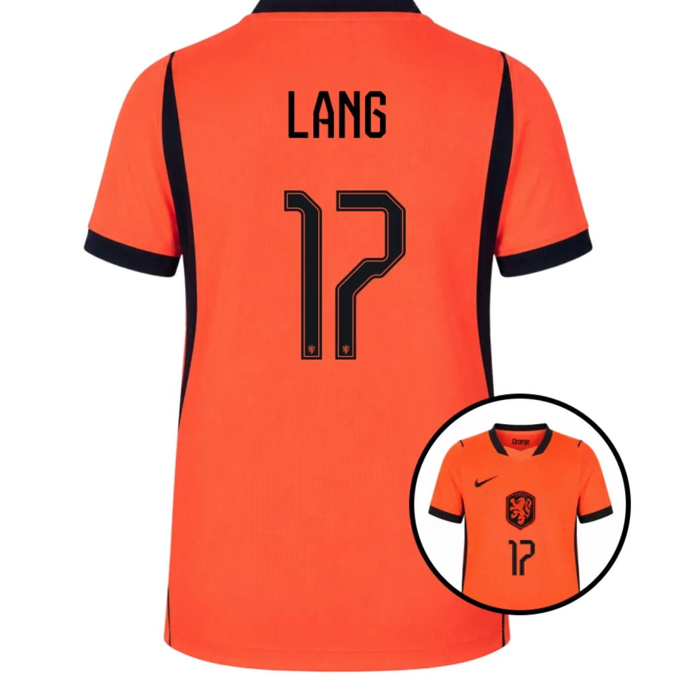 Nike Nederland Lang 17 Thuisshirt 2026-2028 Kids