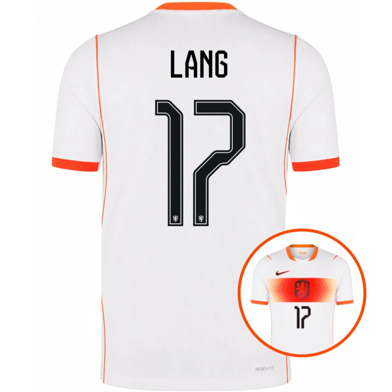 Nike Nederland Lang 17 Uitshirt Authentic 2026-2028