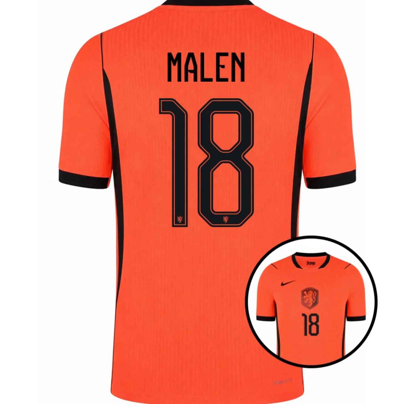 Nike Nederland Malen 18 Thuisshirt Authentic 2026-2028