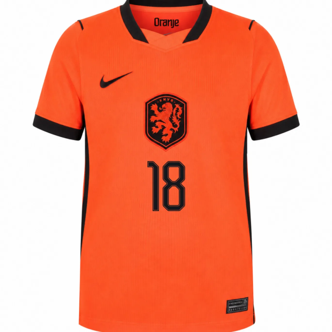 Nike Nederland Malen 18 Thuisshirt 2026-2028 Kids