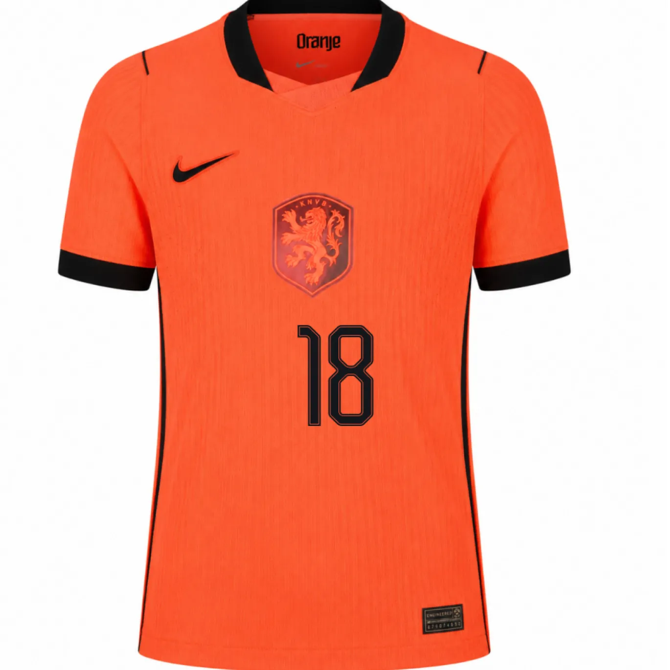 Nike Nederland Malen 18 Thuisshirt Authentic 2026-2028 Kids