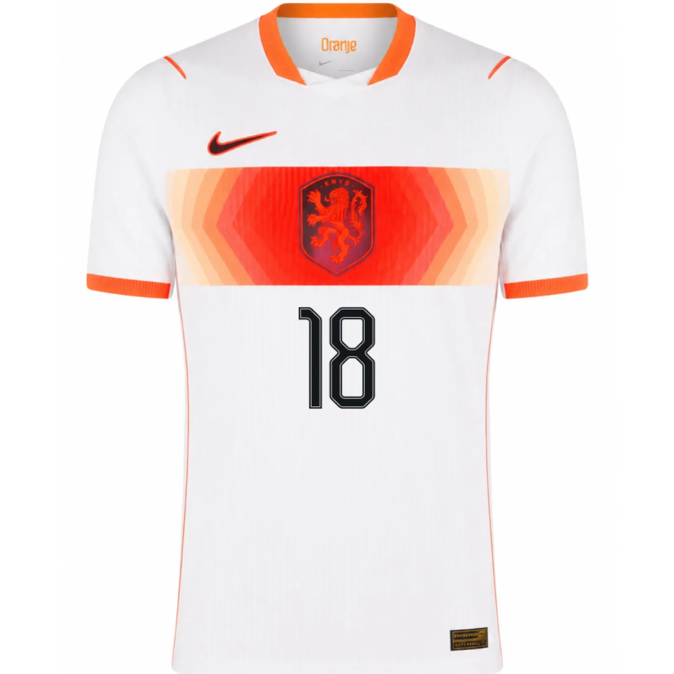 Nike Nederland Malen 18 Uitshirt Authentic 2026-2028