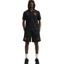 Nike Nederland Polo Zomerset 2026-2028 Zwart Oranje