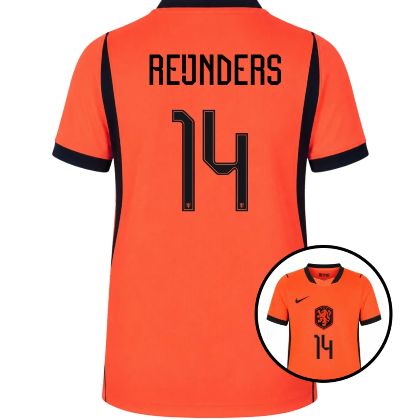 Nike Nederland Reijnders 14 Thuisshirt 2026-2028 Kids