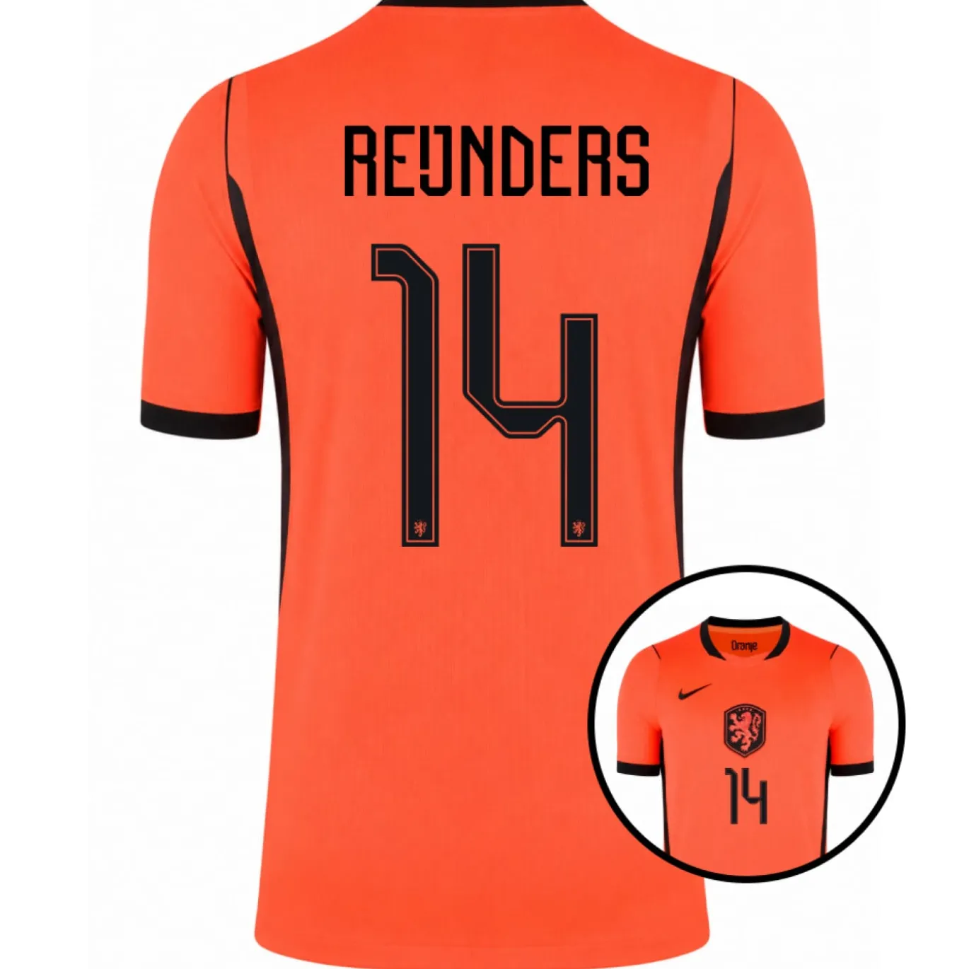 Nike Nederland Reijnders 14 Thuisshirt 2026-2028