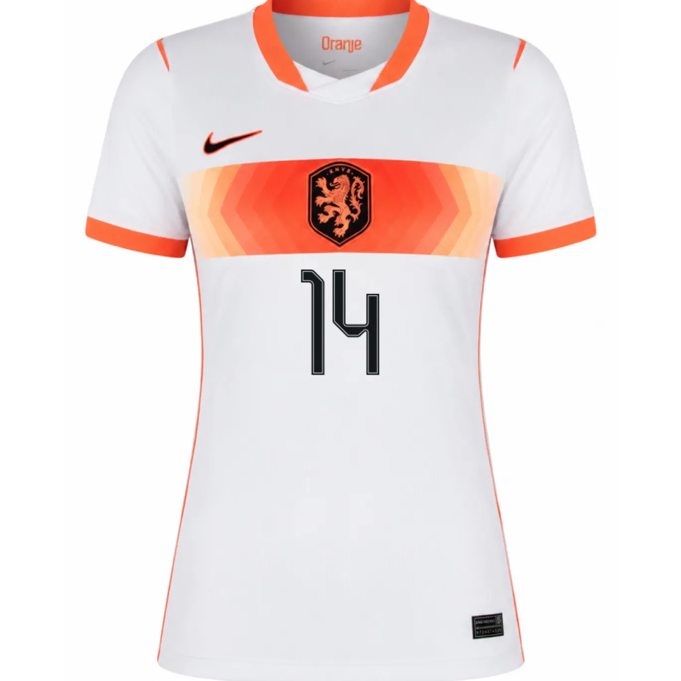 Nike Nederland Reijnders 14 Uitshirt 2026-2028 Dames