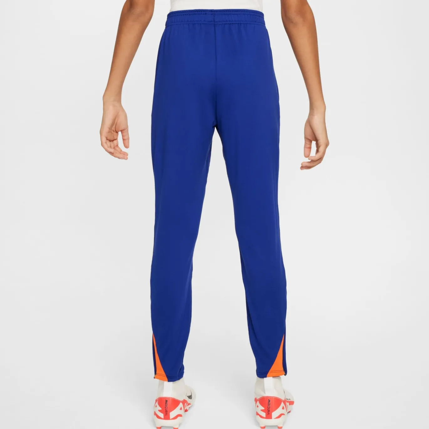Nike Nederland Strike Trainingsbroek 2024-2026 Kids Blauw Oranje