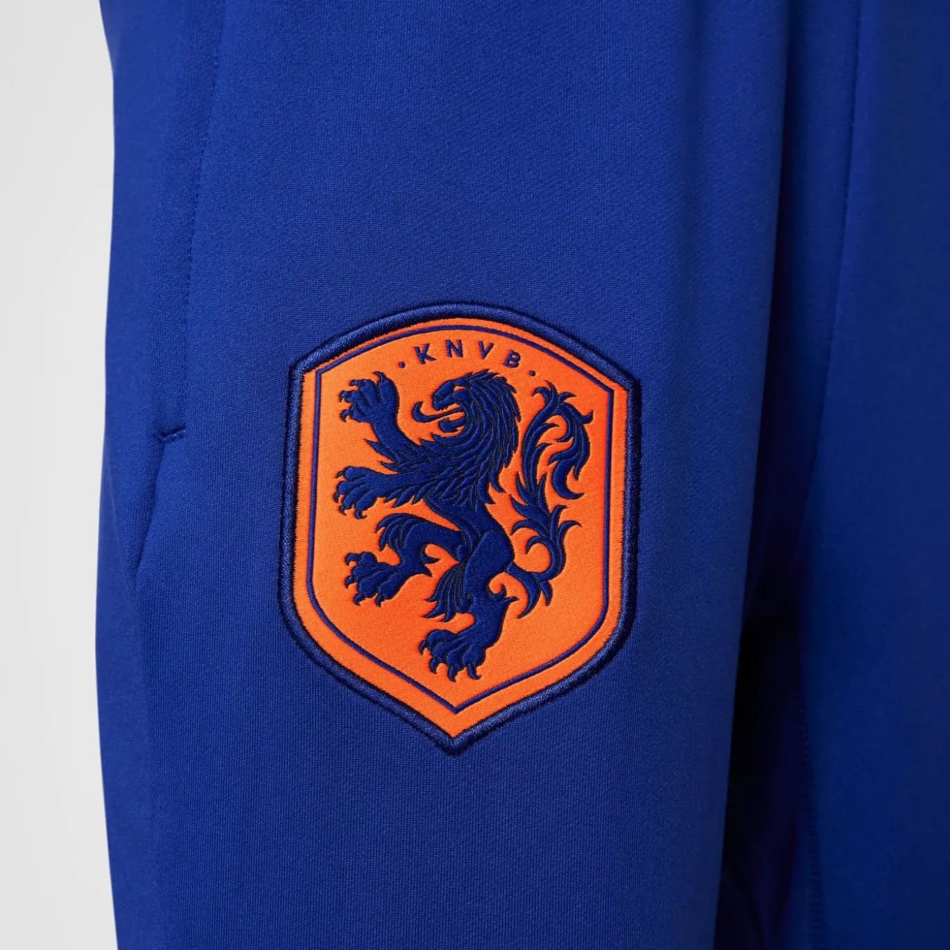 Nike Nederland Strike Trainingsbroek 2024-2026 Kids Blauw Oranje