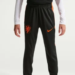 Nike Nederland Strike Trainingsbroek 2026-2028 Kids Zwart Oranje