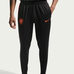 Nike Nederland Strike Trainingsbroek 2026-2028 Zwart Oranje
