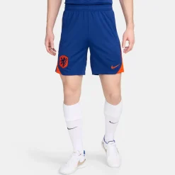 Nike Nederland Strike Trainingsbroekje 2024-2026 Blauw Oranje