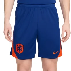 Nike Nederland Strike Trainingsbroekje 2024-2026 Blauw Oranje
