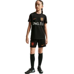 Nike Nederland Strike Trainingsbroekje 2026-2028 Kids Zwart Oranje